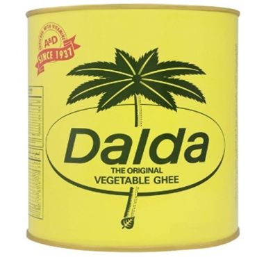 Dalda Veg Ghee, 2 Kg, 8 Pieces Per Carton